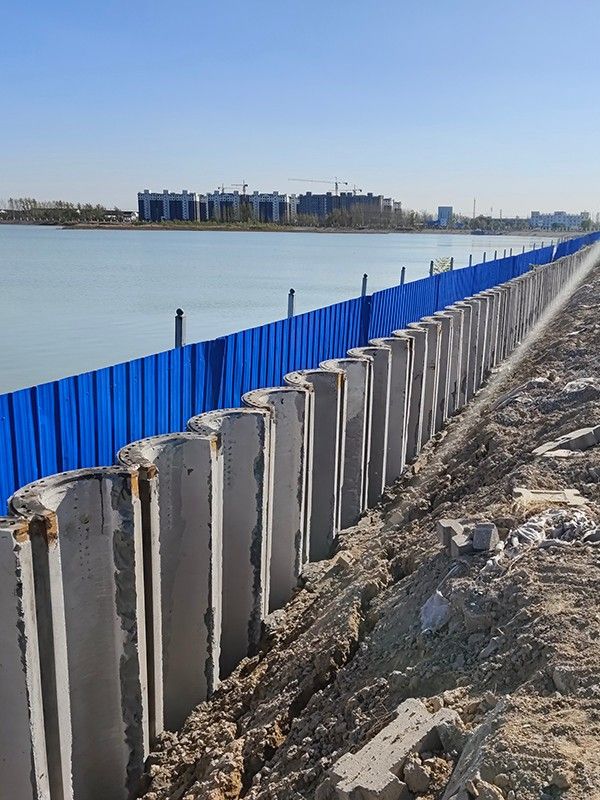 拉森鋼板樁支護(hù)